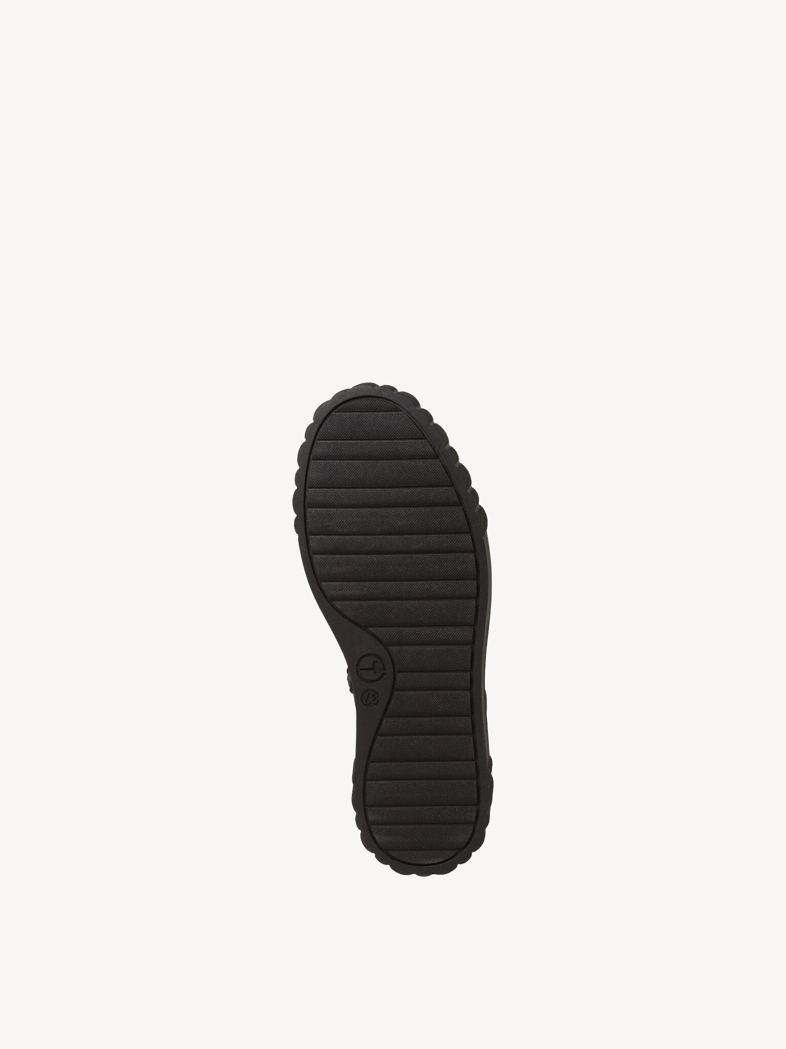 Bottine en cuir - noir