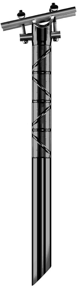 Tune Leichtes Stück Sattelstütze 27,2 x 420mm kaufen | Bike-Discount
