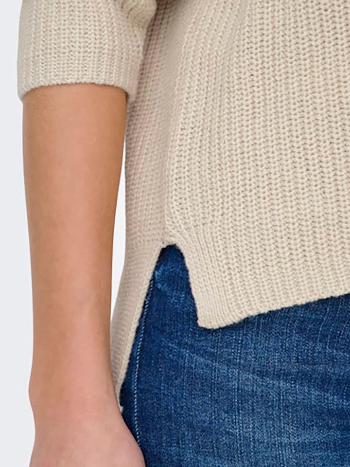 ONLY Pullover in Beige günstig kaufen