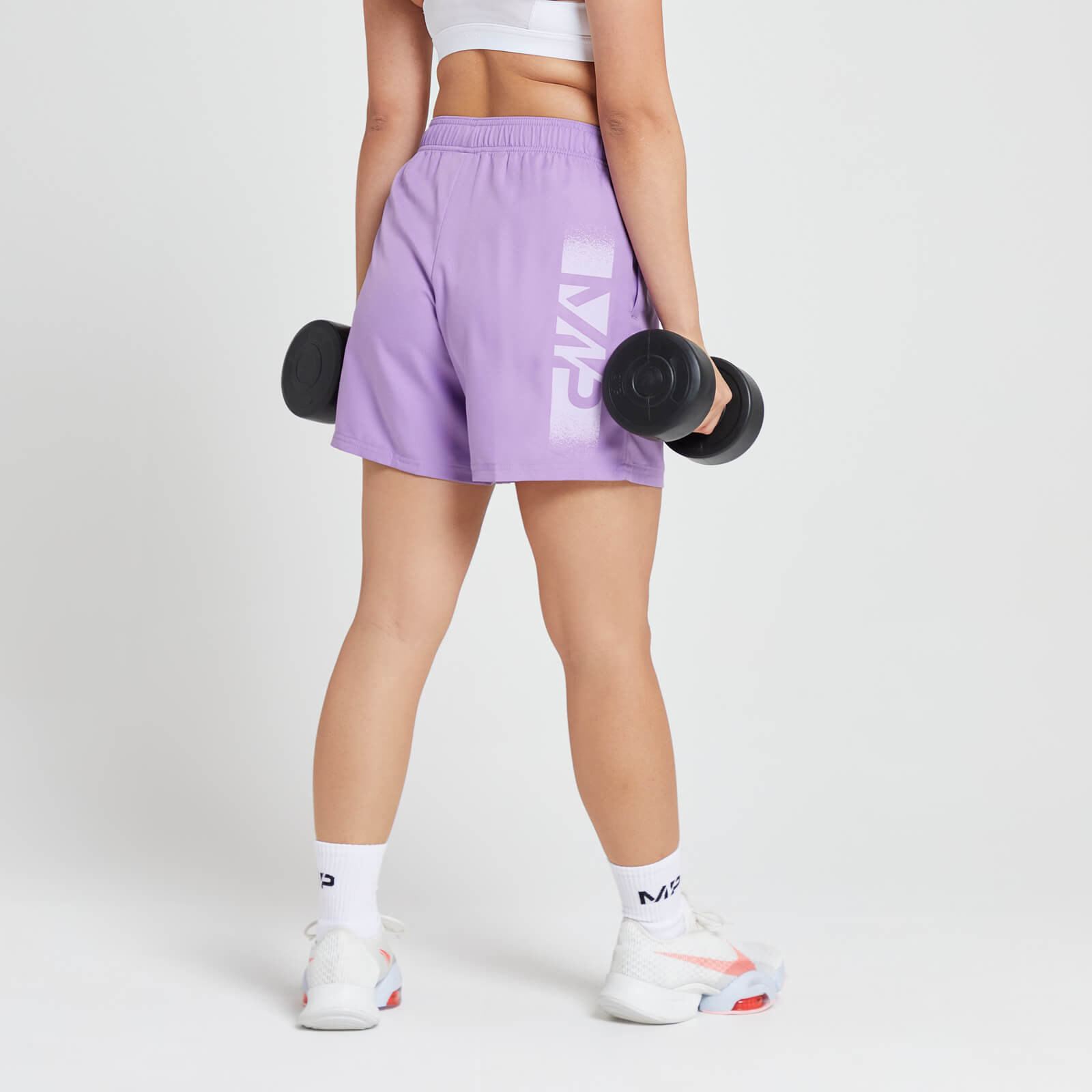 Short MP Graffiti Graphic Training pour femmes – Lilas foncé