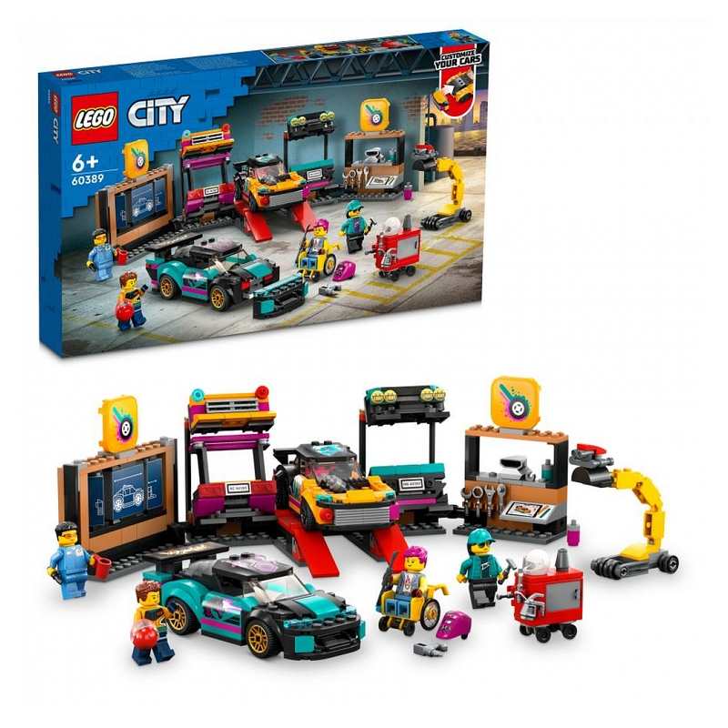 60389 Le garage de customisation LEGO City