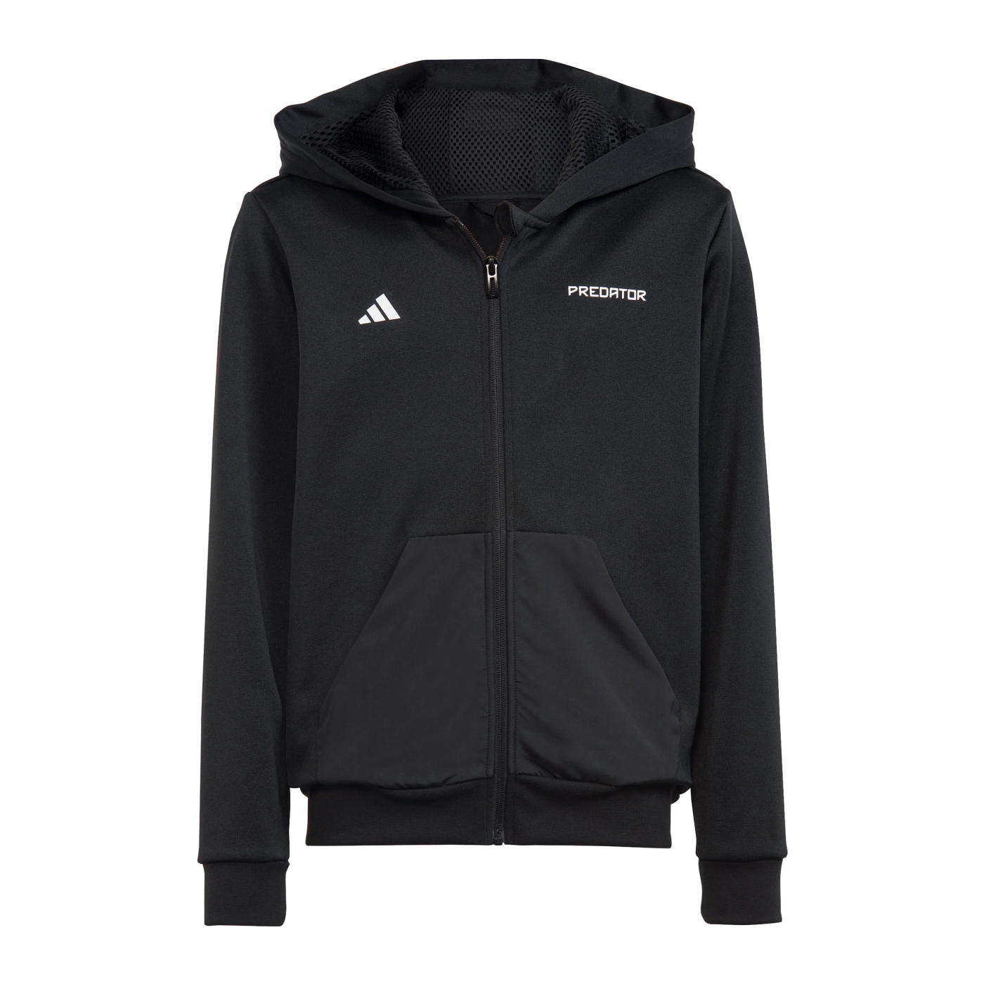adidas Predator Kapuzenjacke Kids Schwarz