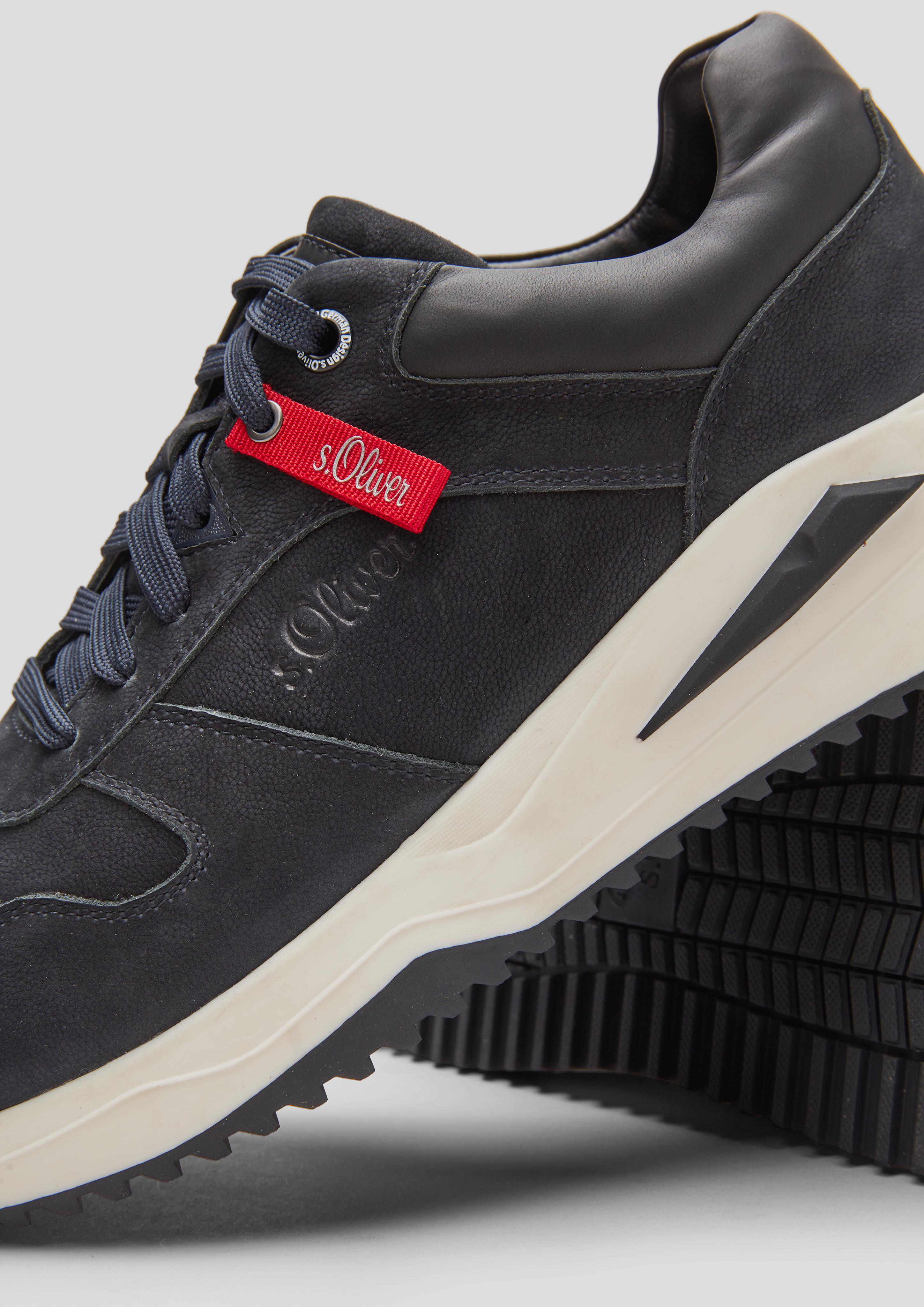 Sneaker mit Leder  102.107.106.13610-805