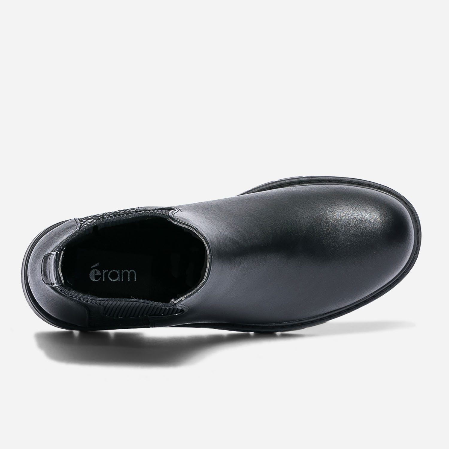 Chelsea boots noir à tige élastiquée