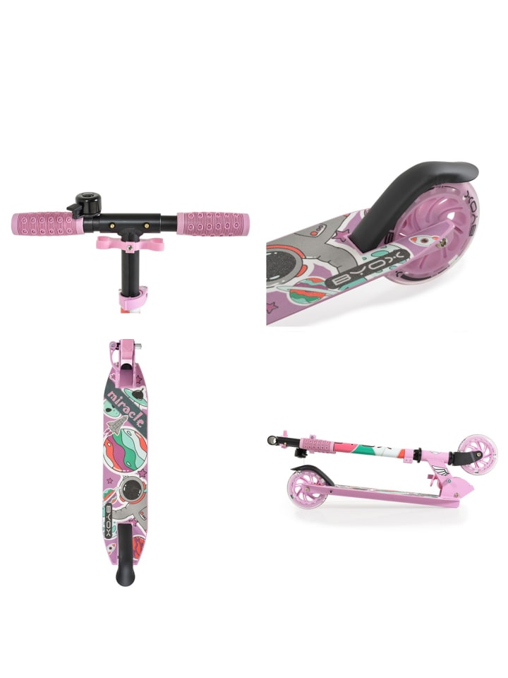 Byox Kinderroller Miracle faltbar in rosa günstig kaufen onesize