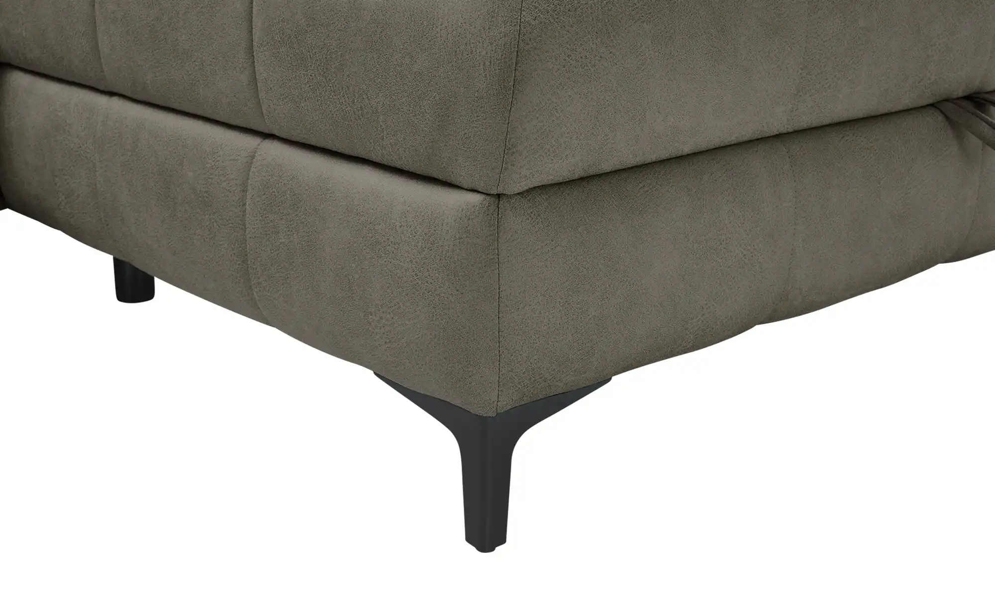 Twist Ecksofa aus Mikrofaser Caro