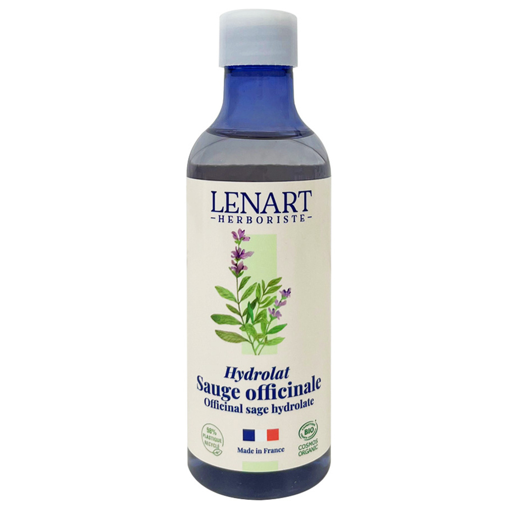 christian lénart Hydrolat de Sauge officinale BIO ECOCERT 200 ml Hydrolat