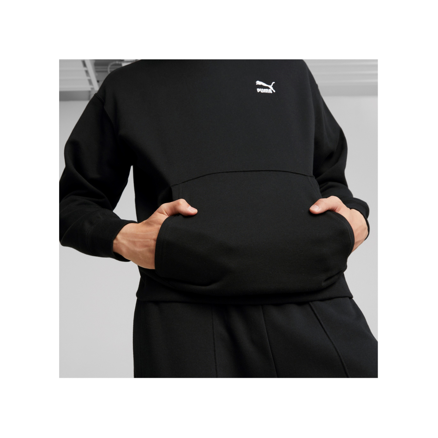 PUMA Classics Relaxed FL Hoody Schwarz F01