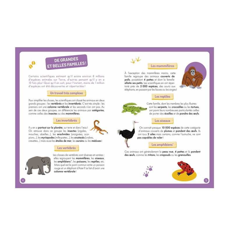 Livre A la découverte des animaux du monde - Auzou