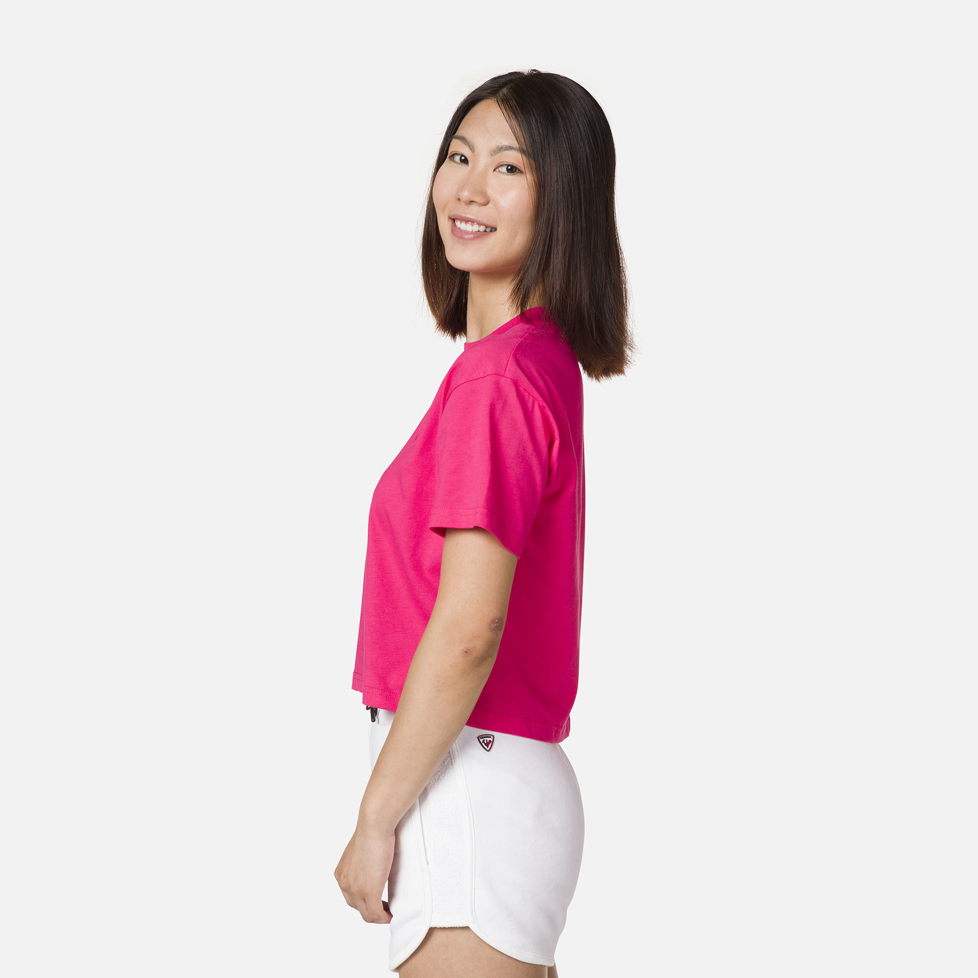T-shirt court femme