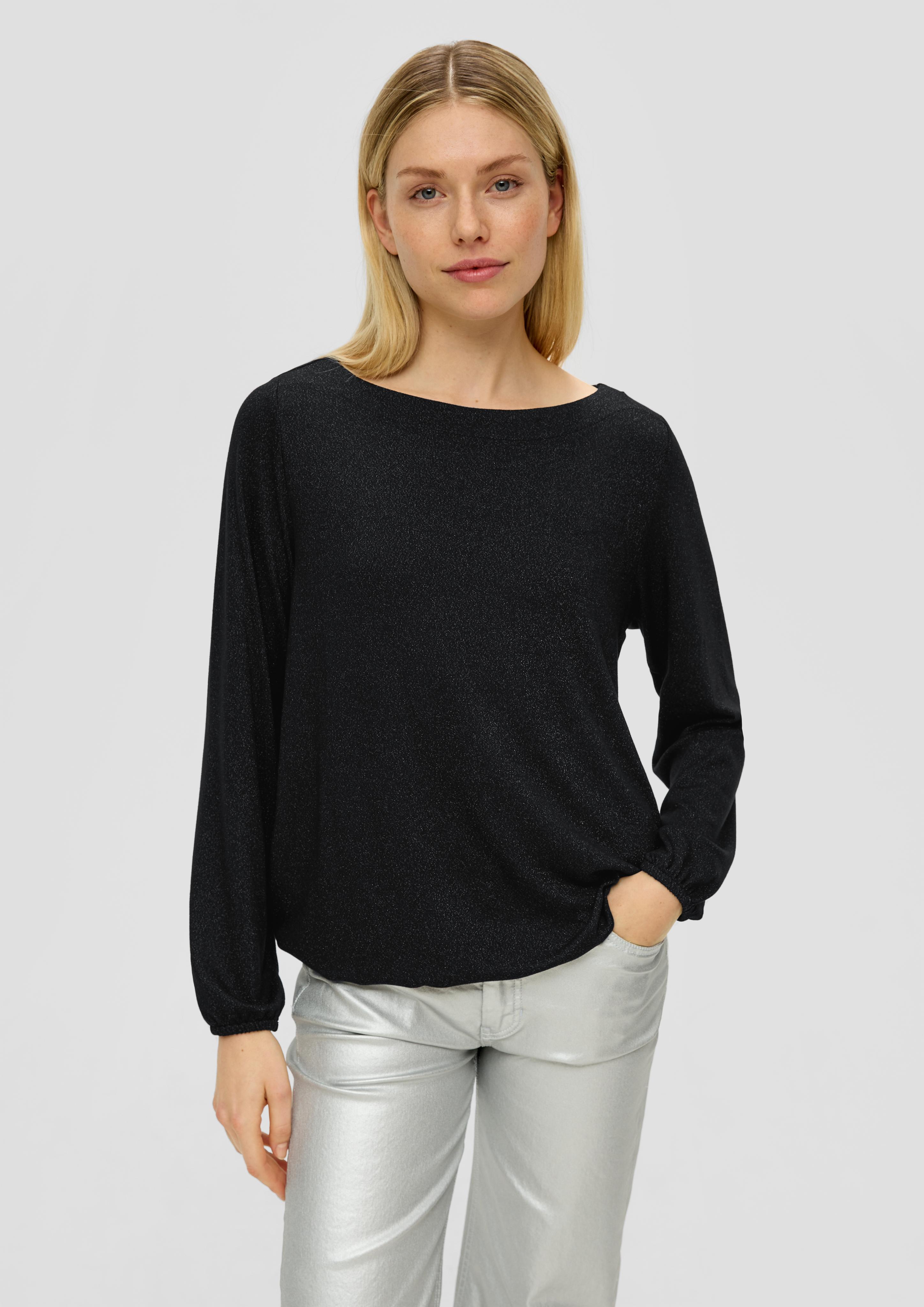 Longsleeve mit Glitzergarn  2142996-9999