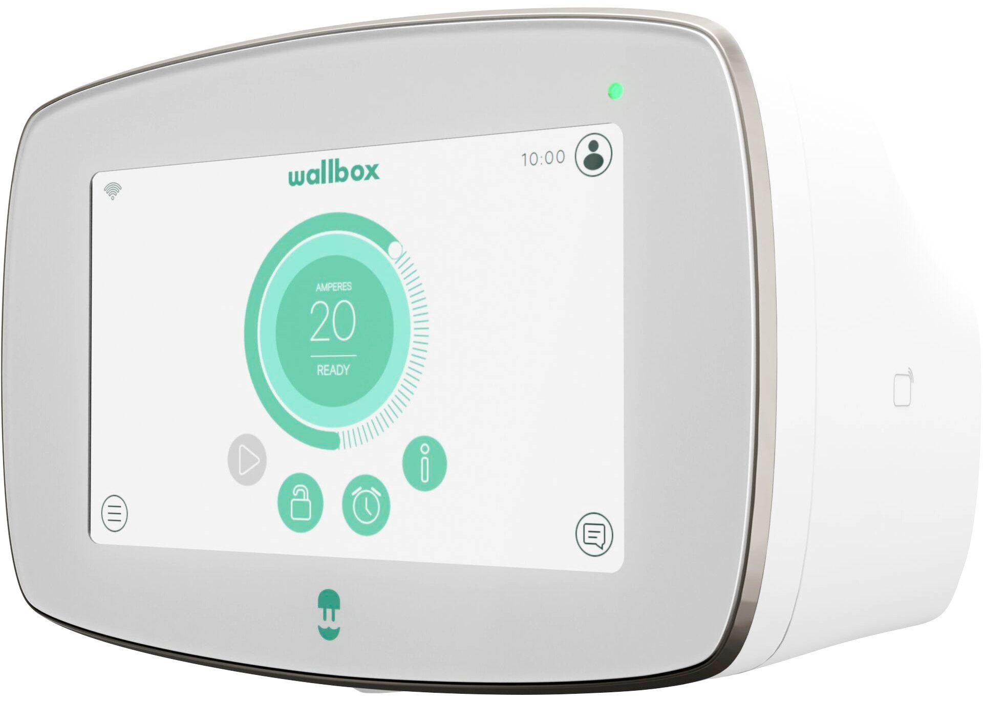 Wallbox stationär Elektroauto-Ladestation Commander 2, 7,4kW / 32A, 7,4kW, Type 2, 5m Kabel, weiß