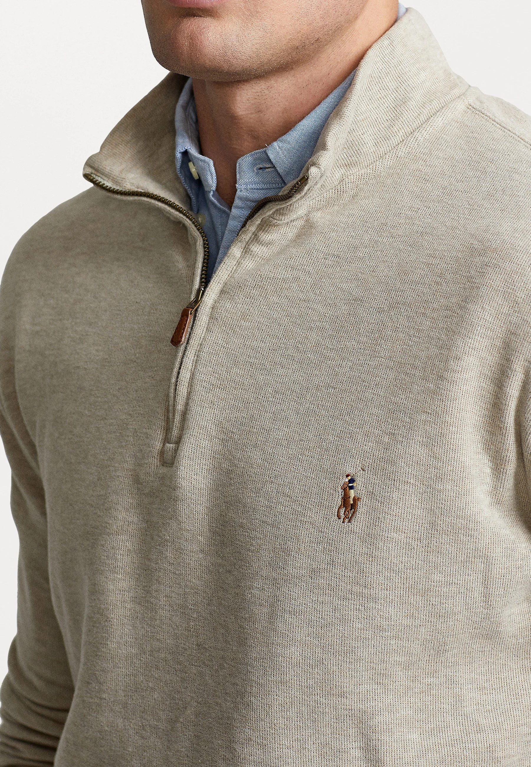 Suéter Polo Ralph Lauren Big & Tall de manga larga