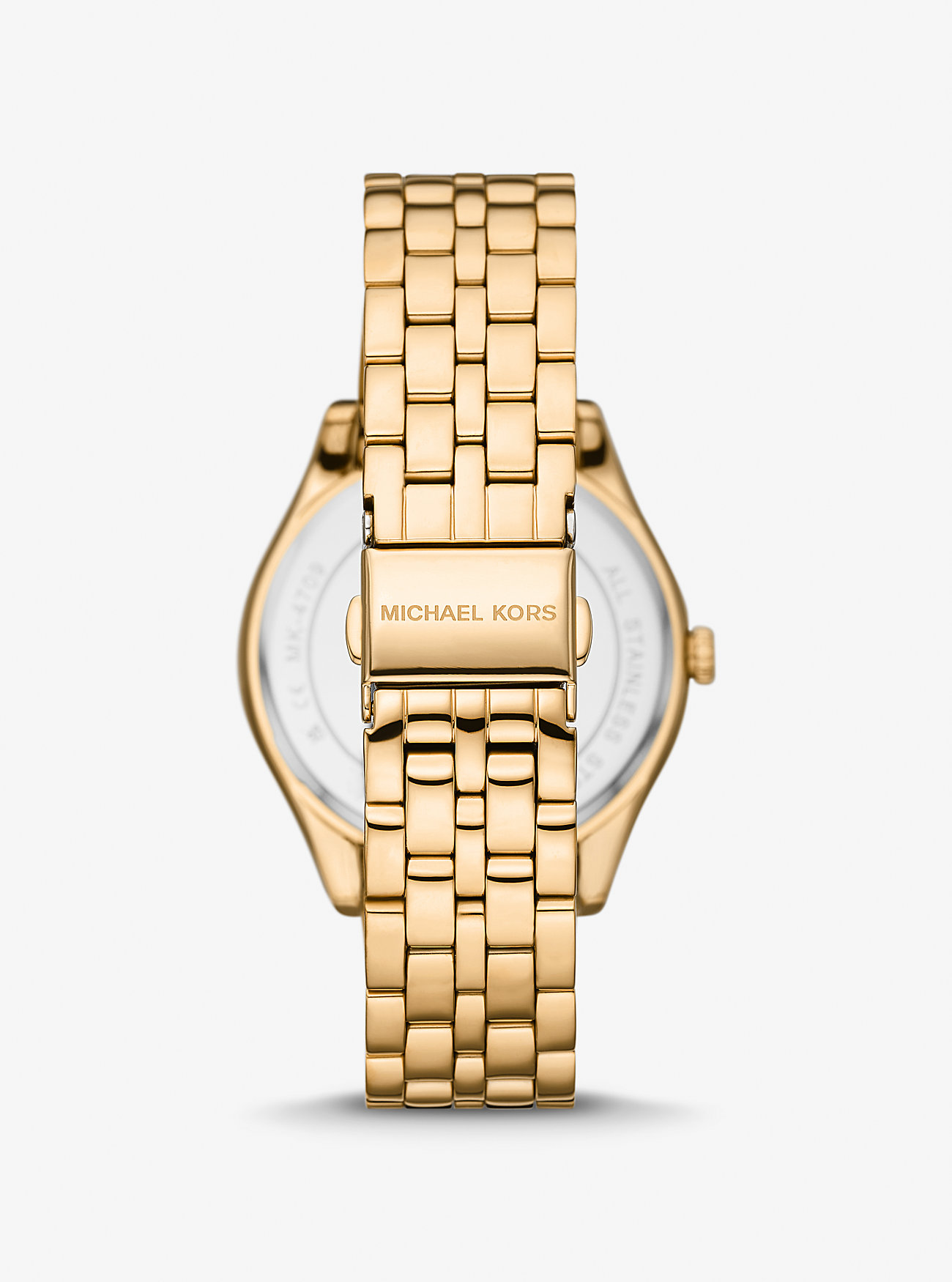 Harlowe Pavé Gold-Tone Watch - GOLD