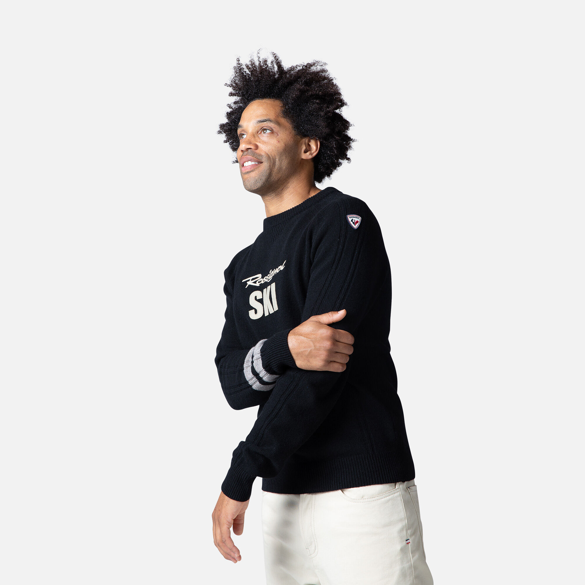 Pull en maille Signature homme