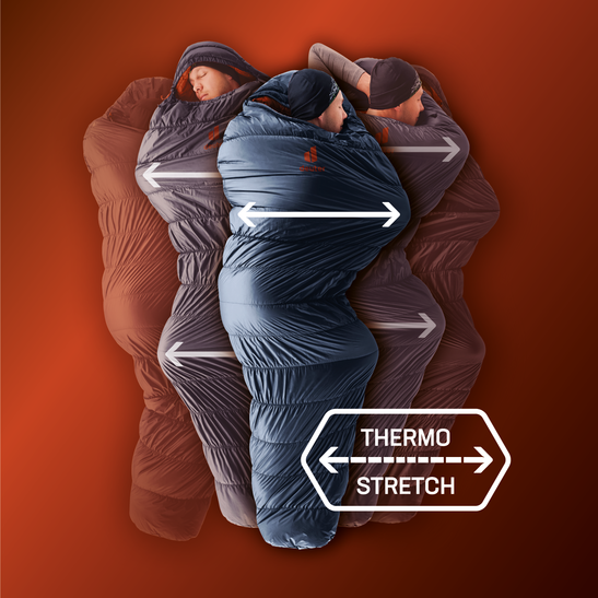deuter Exosphere +4° EL | Kunstfaserschlafsack