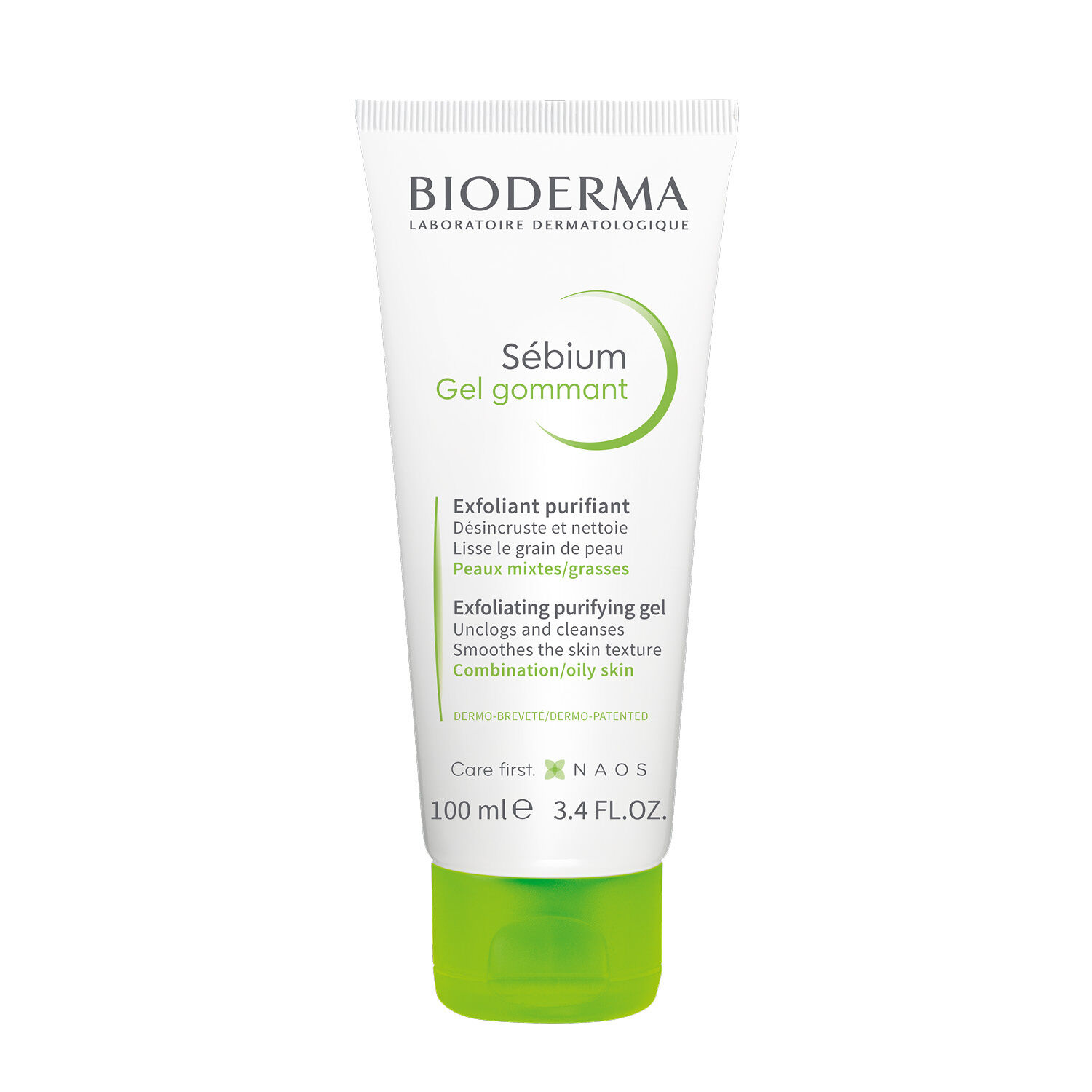 Bioderma Sébium Gel Gommant Exfoliant Purifiant - Peaux Mixtes à Grasses 100 ml