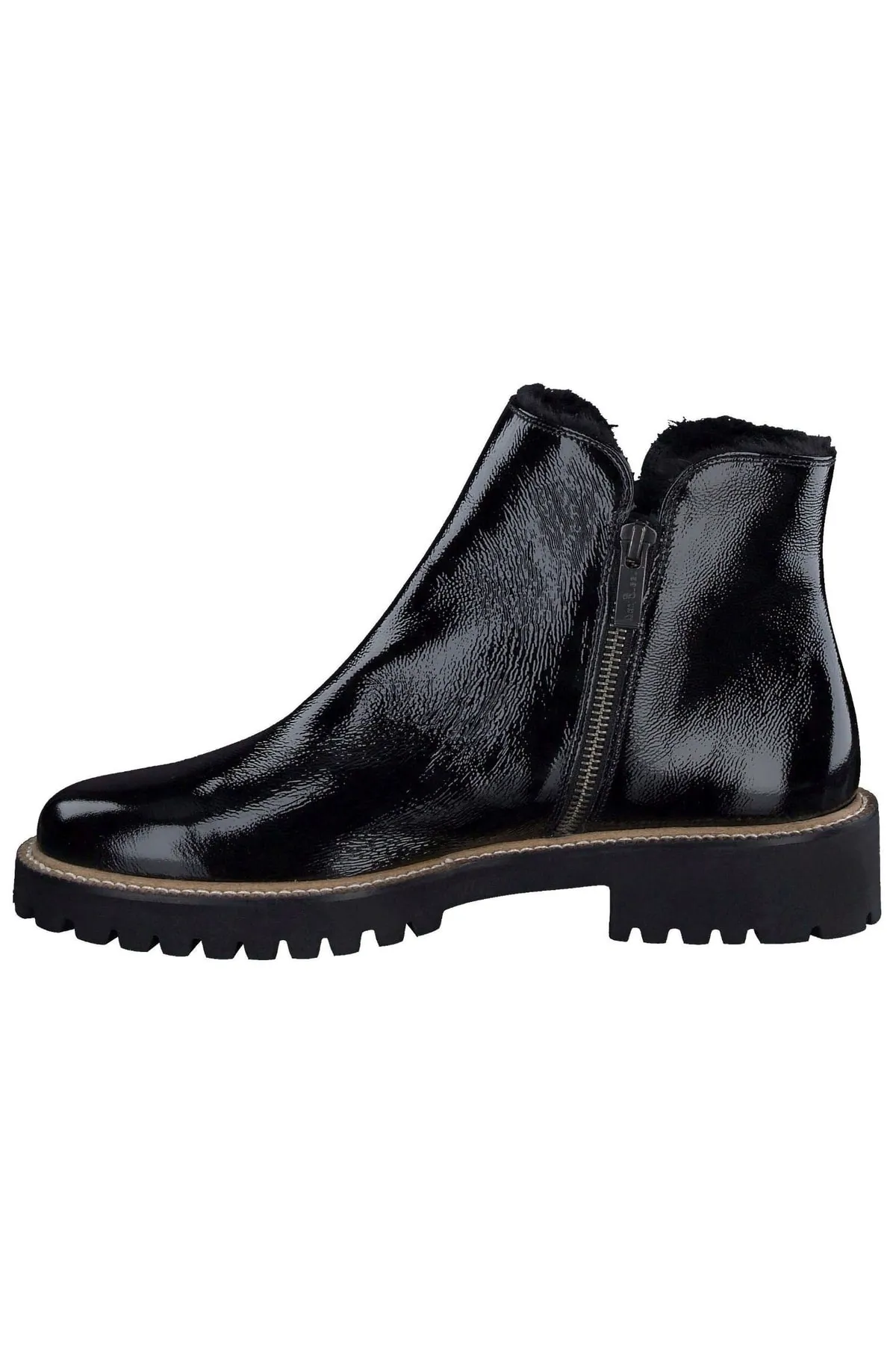Paul Green  Stiefelette - Schwarz - Blockabsatz