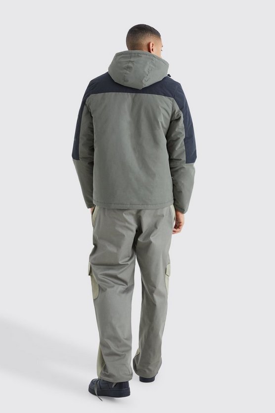 Colorblock Parka