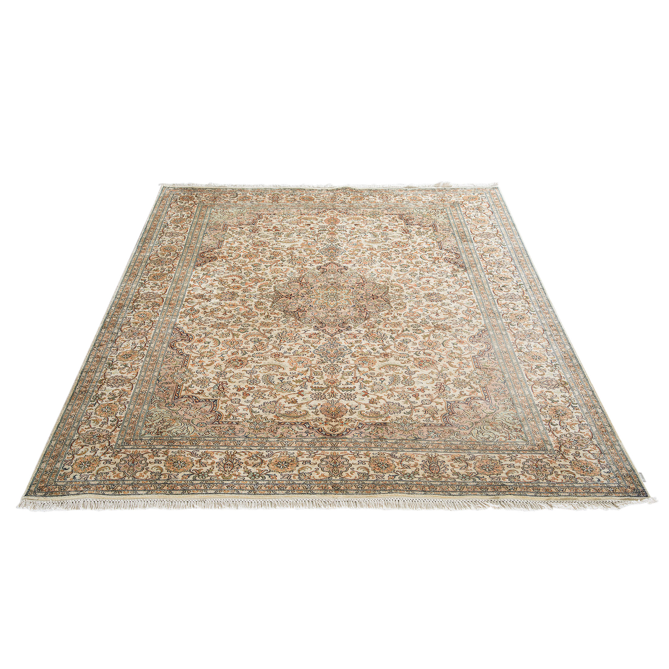 Kaschmir Seide 18/18 ca. 171 x 253 cm, Unikat / Einzelstück