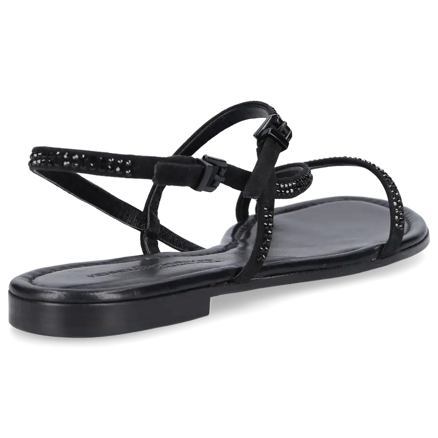 Kennel & Schmenger - Sandalen ELLE Veloursleder - schwarz