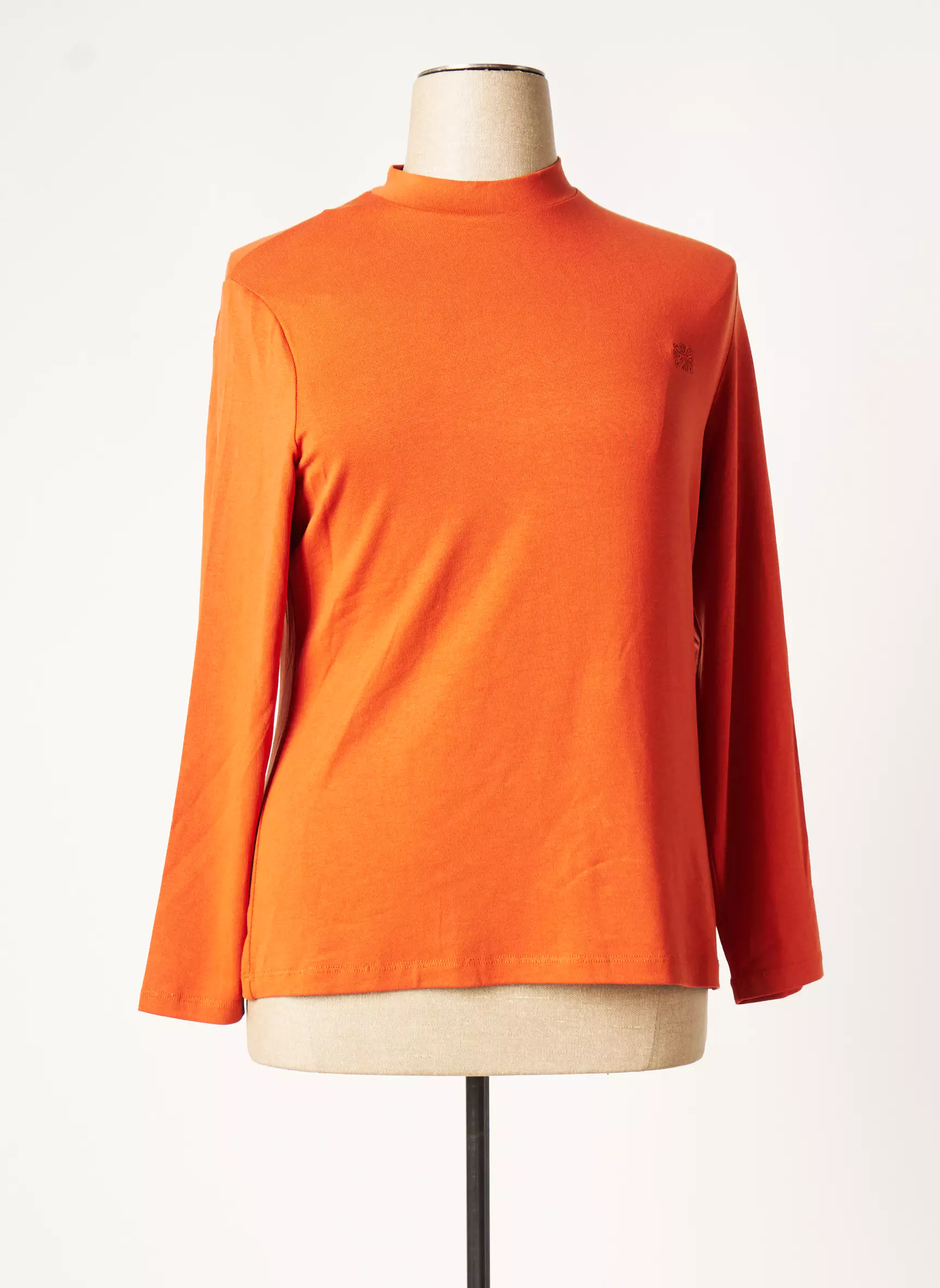 France Rivoire Sous Pulls 1 Femme couleur orange