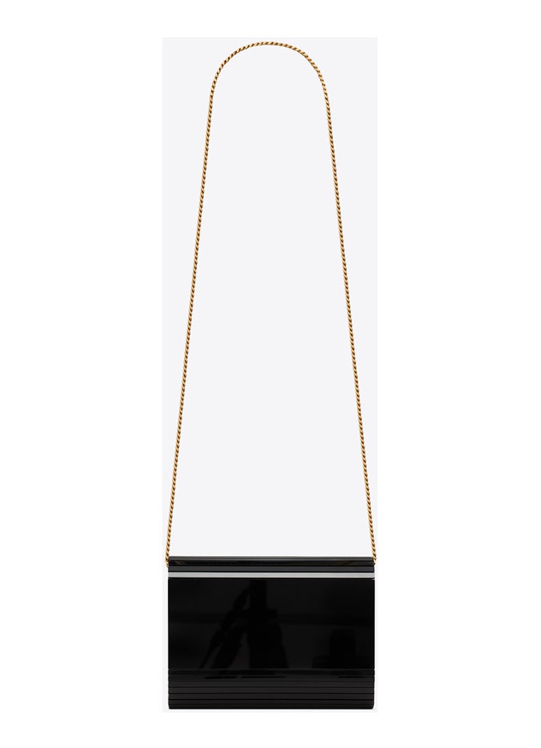 Miniaudiere Vicky de Saint Laurent din plexiglas
