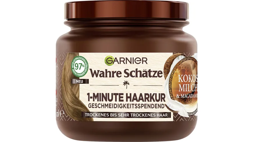 Garnier Wahre Schätze Haarkur Hair Remedy Coco Milk 340 ml