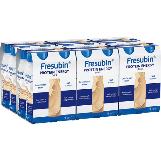 FRESUBIN PROTEIN Energy DRINK Nuss Trinkflasche  6X4X200 ml  Lösung