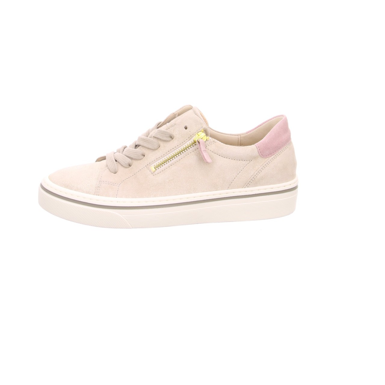 GABOR Freizeit Schnürer beige Gabor Fashion Sneaker low 43.264.62 beig