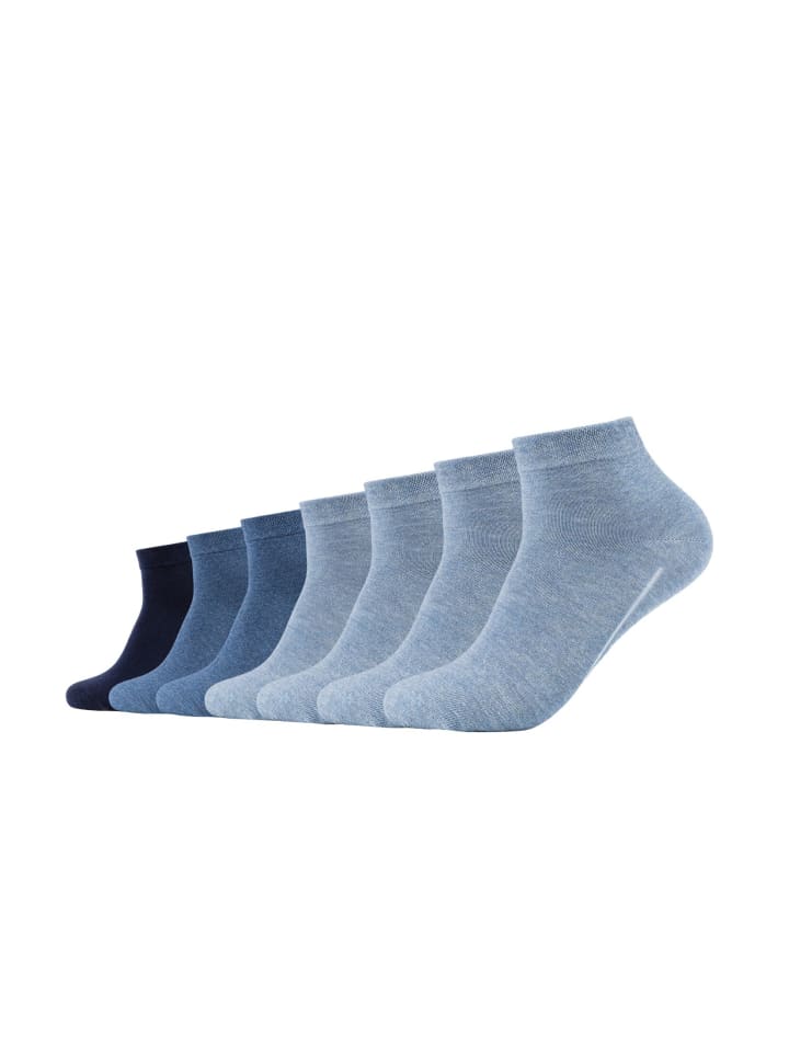 camano Kurzsocken 7er Pack ca-soft in denim mel. günstig kaufen