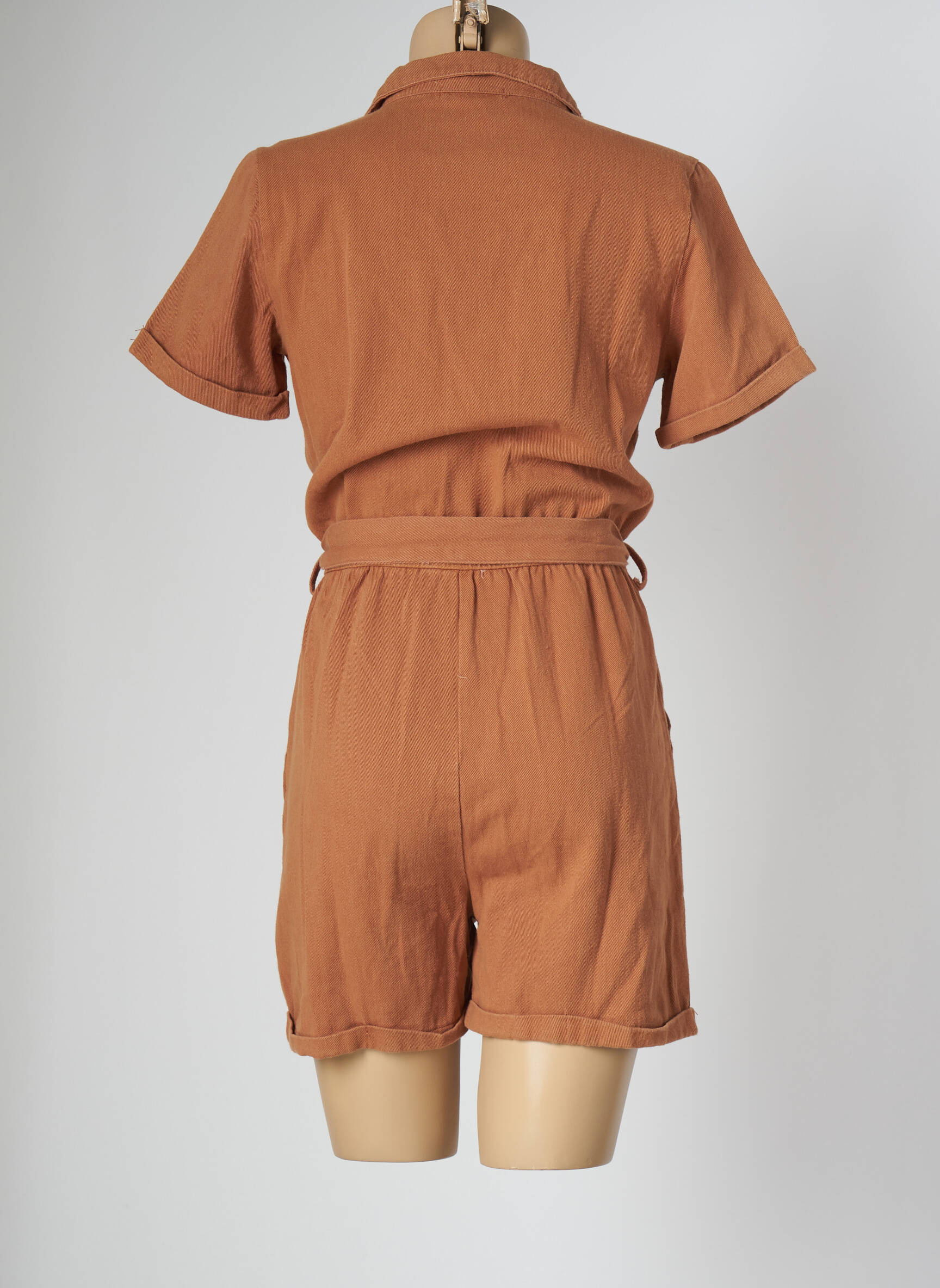 Peace N Love Combi Shorts Femme couleur marron