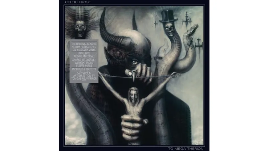 To Mega Therion Silver Vinyl