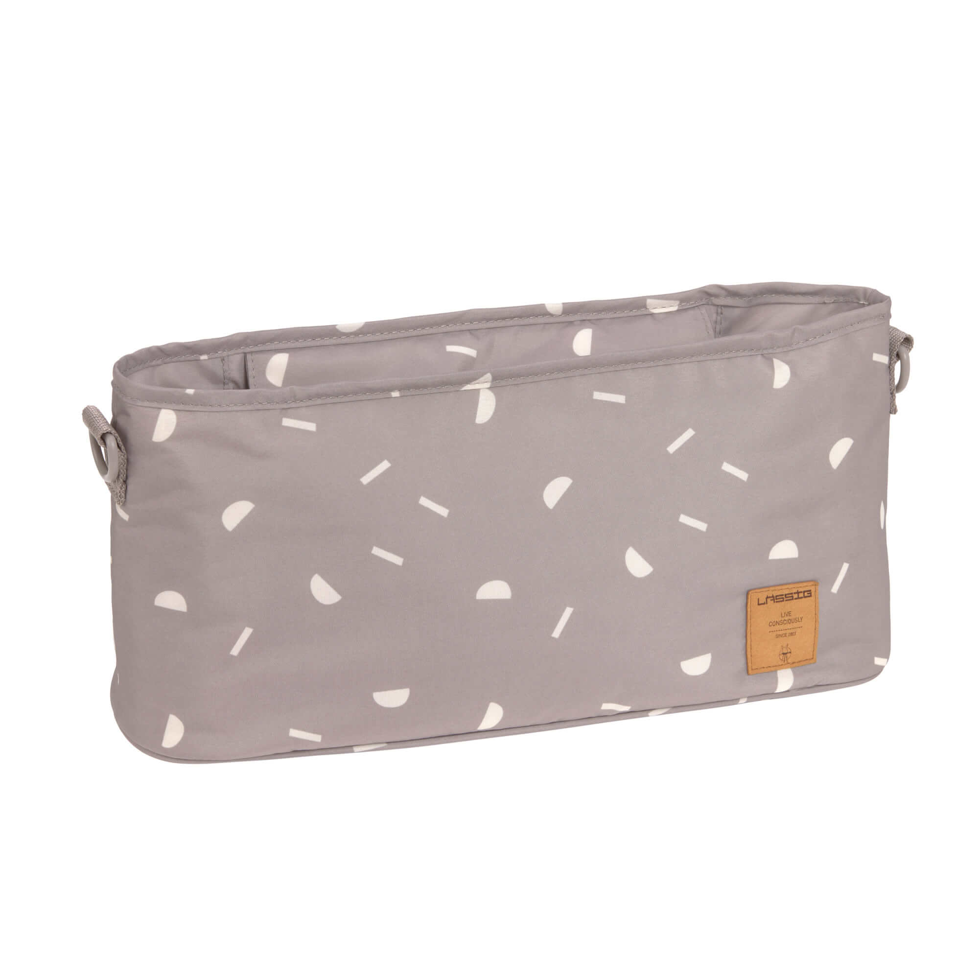 Kinderwagen Organizer - Blocks Taupe, Grau
