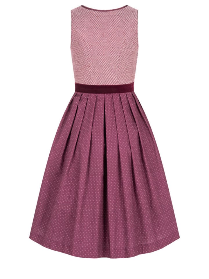 Nübler Midi Dirndl Lohe in Beere günstig kaufen