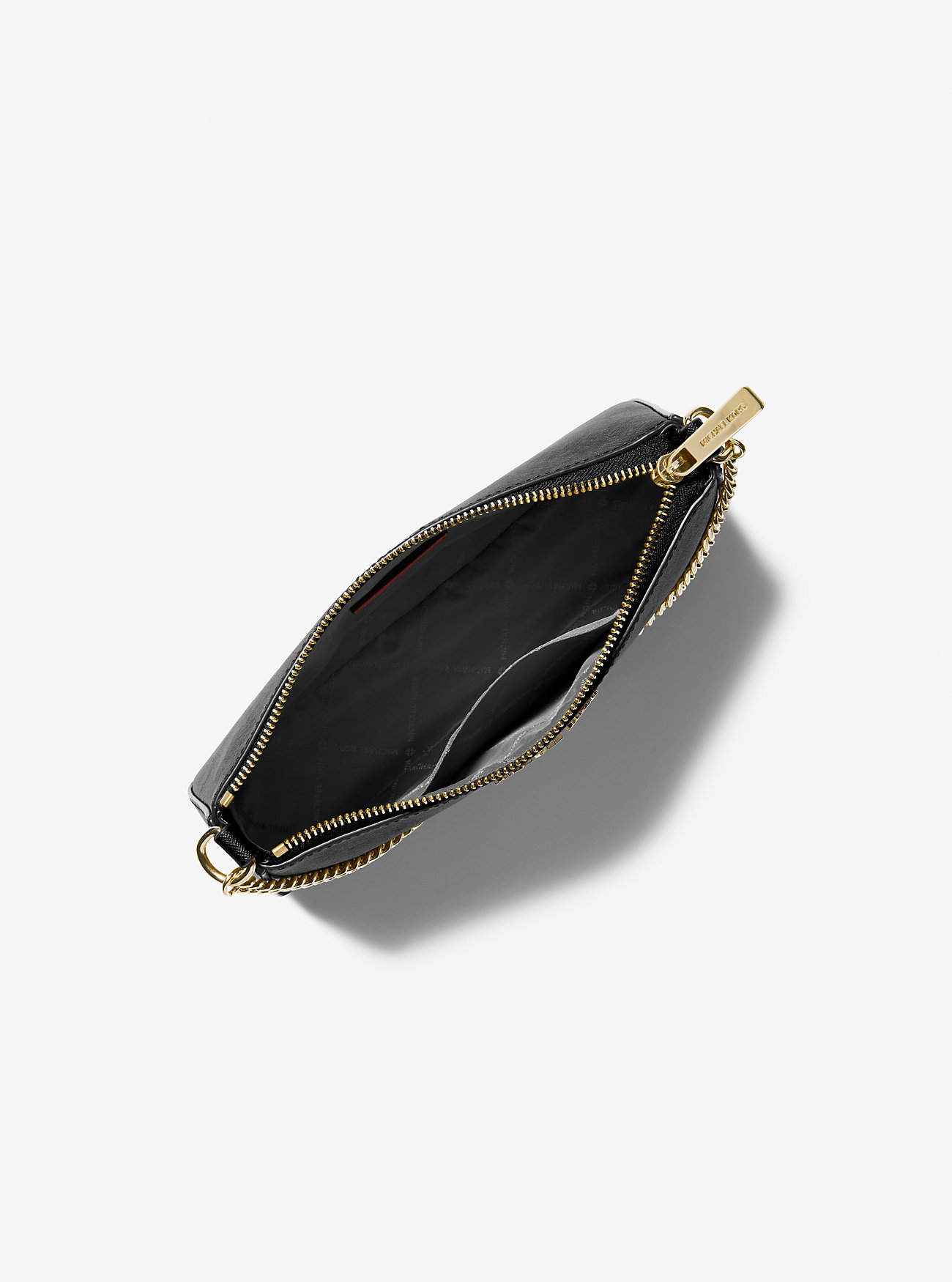 Jet Set Medium Saffiano Skinn Skulderveske - SVART