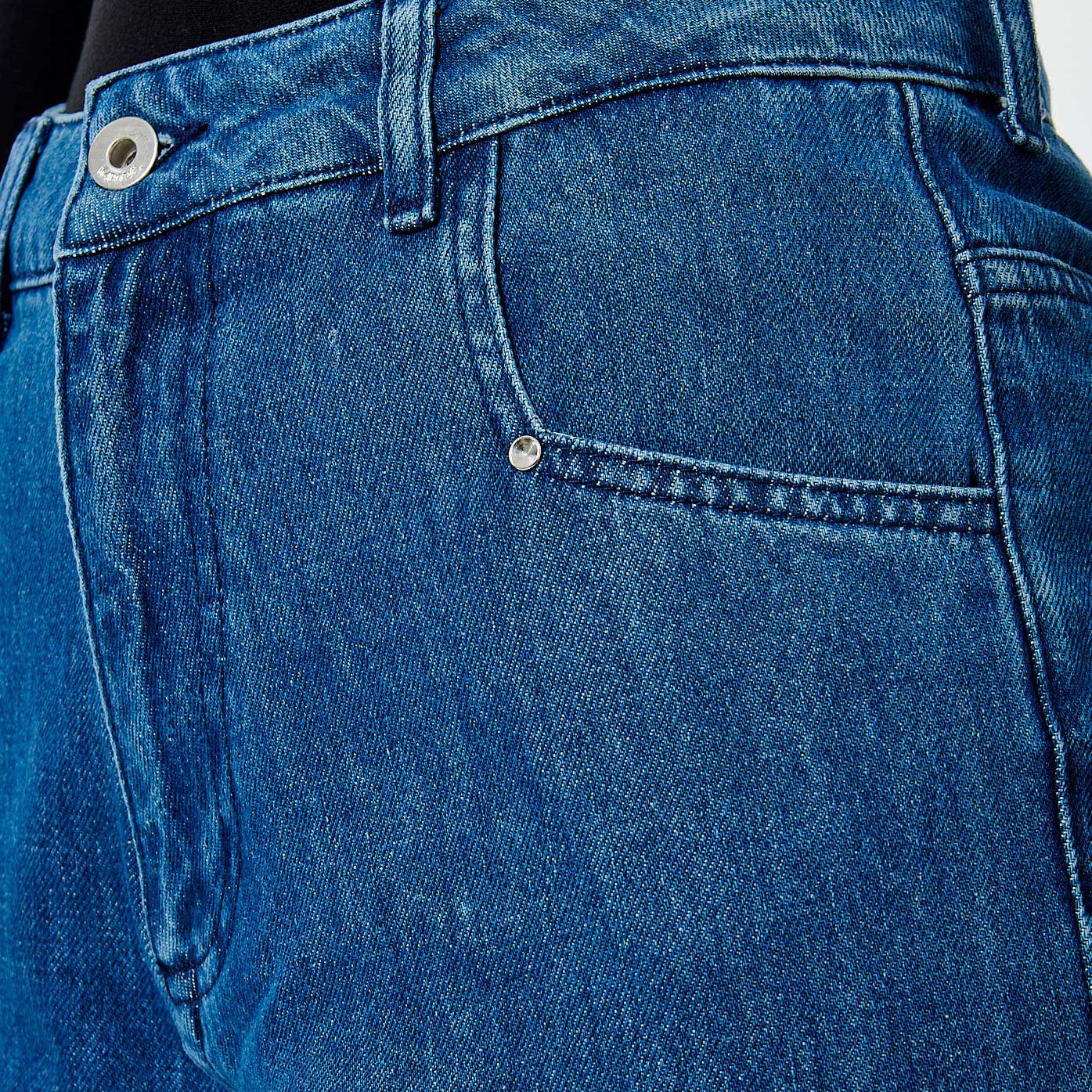 DUDE   Jean loose femme 100% coton