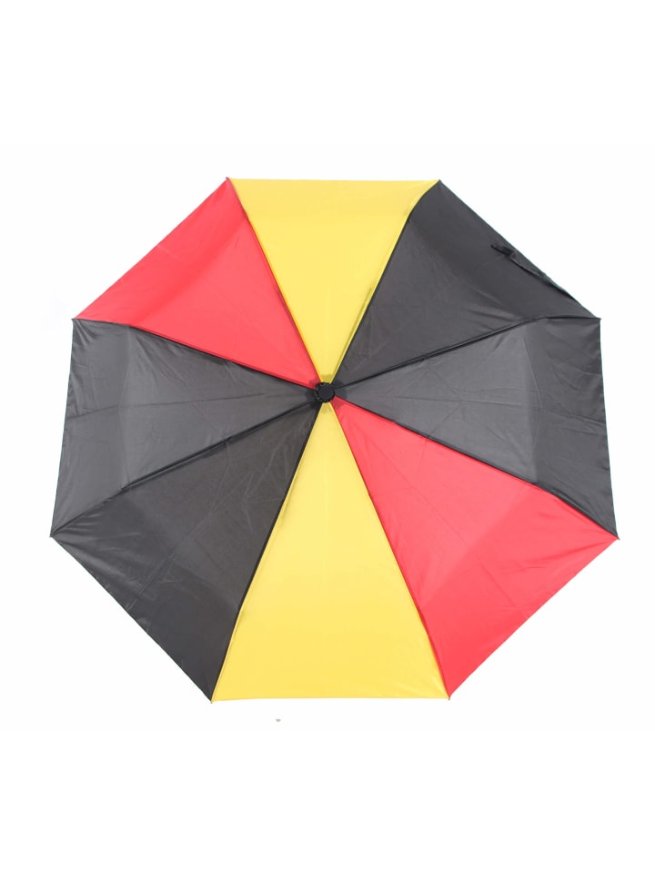 COFI 1453 Taschenschirm perfekt für Deutschlandfans ?100 cm in Mehrfarbig günstig kaufen 100 cm