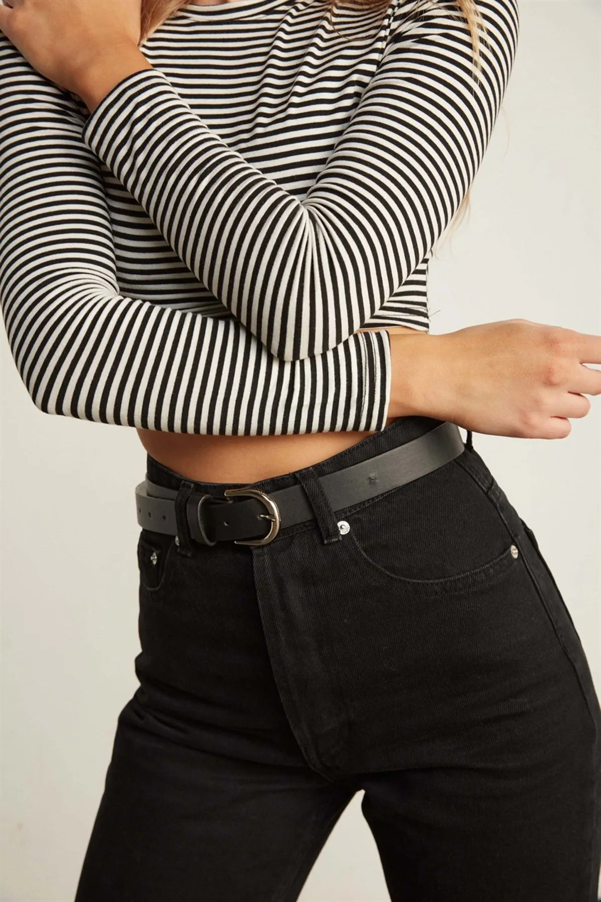 VATKALI  Desert Straight Fit Jeans Schwarz