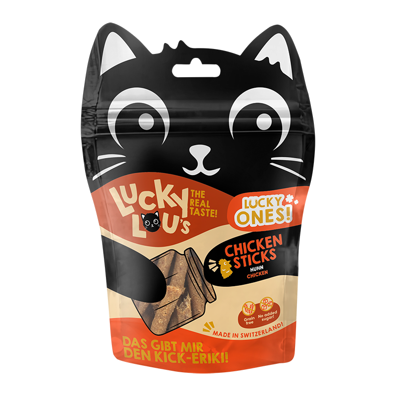 Lucky Lou Snacks Lucky Lou Lucky Ones Sticks 8x50 g Huhn