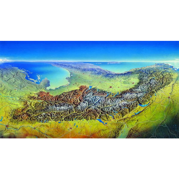 DAS GROßE BERANN-ALPENPANORAMA - Poster