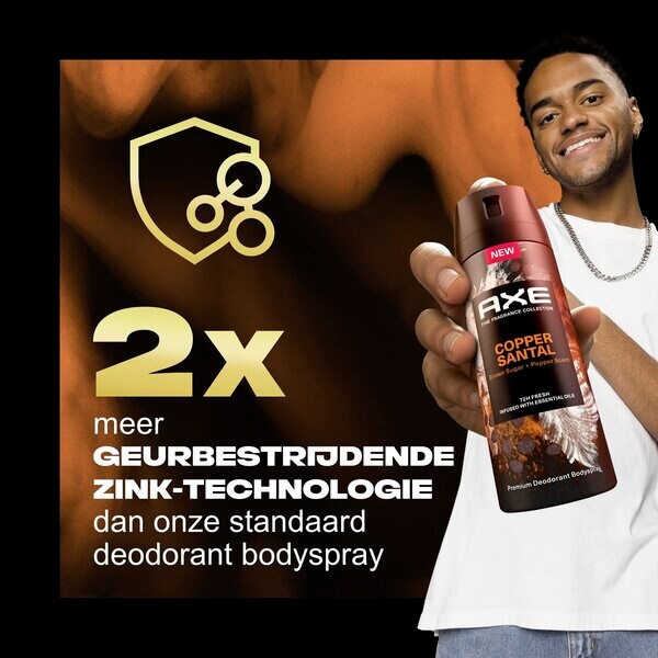 Axe Fine Fragrance Kupfer-Sandelholz Deodorant-Bodyspray 150 ml