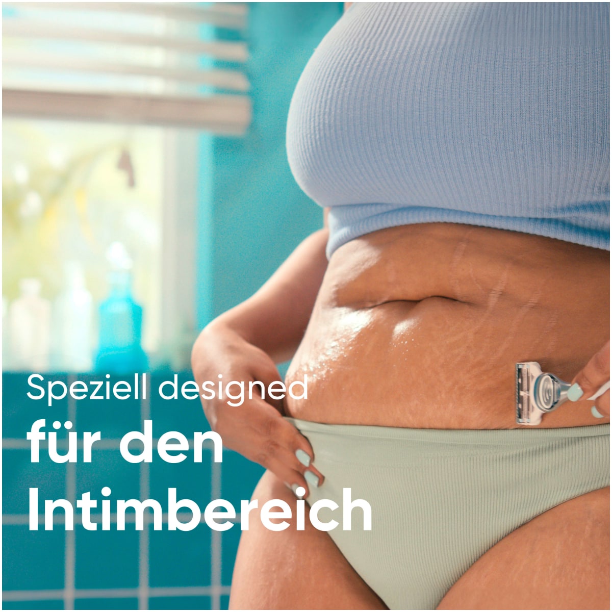 Rasierer für den Intimbereich, Aloe Vera, 1 St