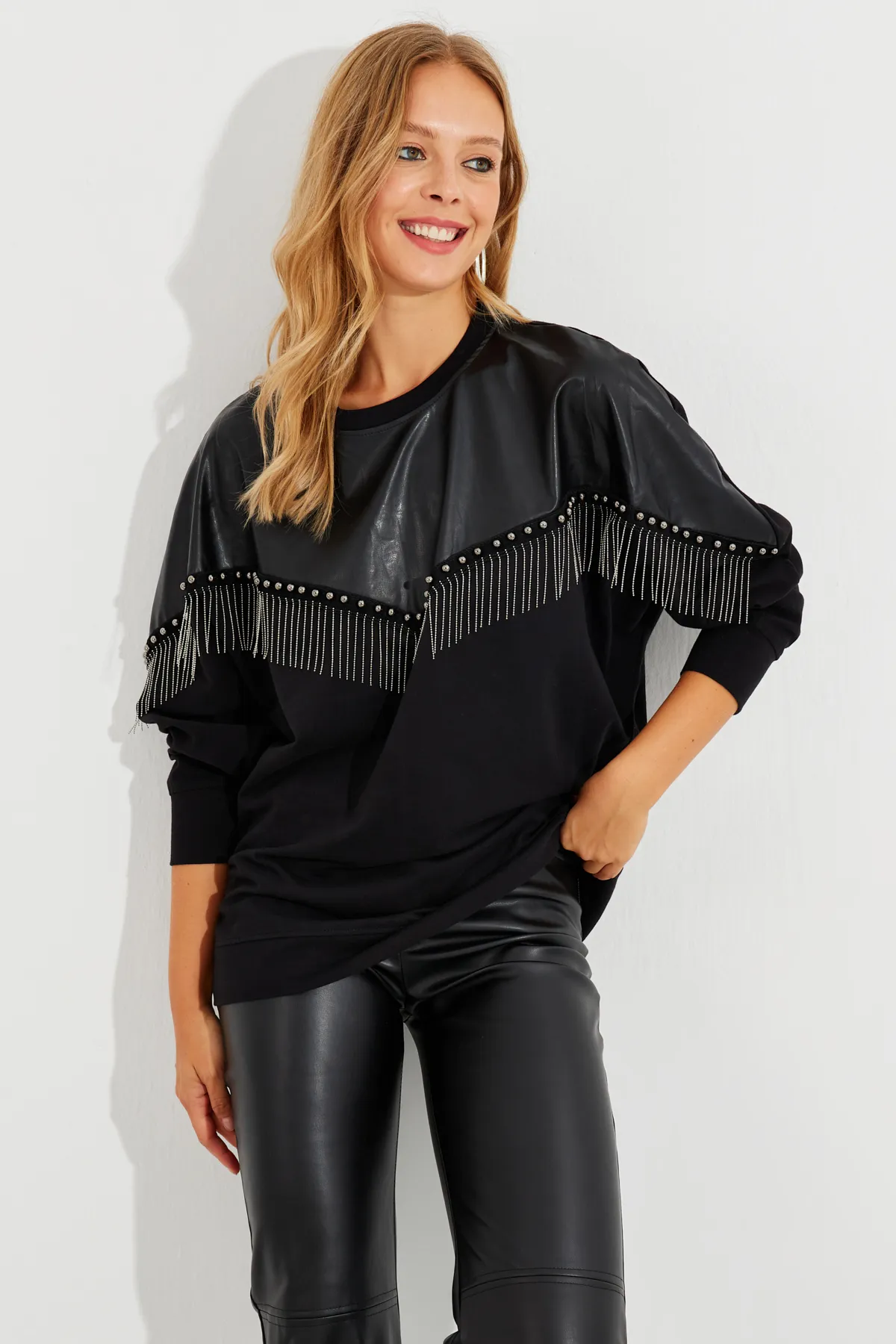 Cool & Sexy  Sweatshirt - Schwarz - Regular Fit