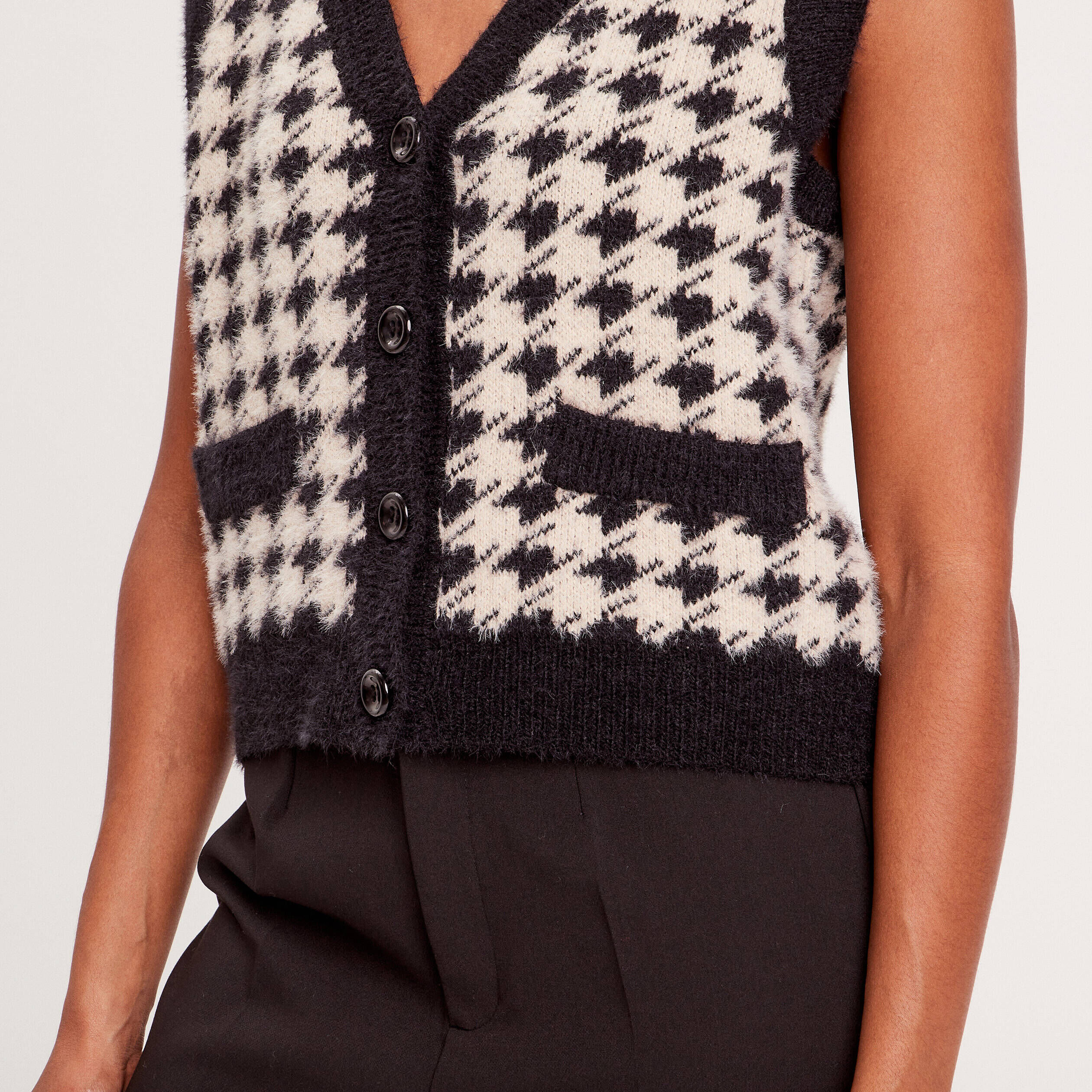 Gilet sans manches beige femme | Cache Cache