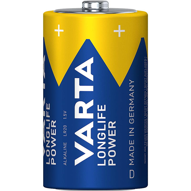 Varta Batteri 2-Pk D Power Varta