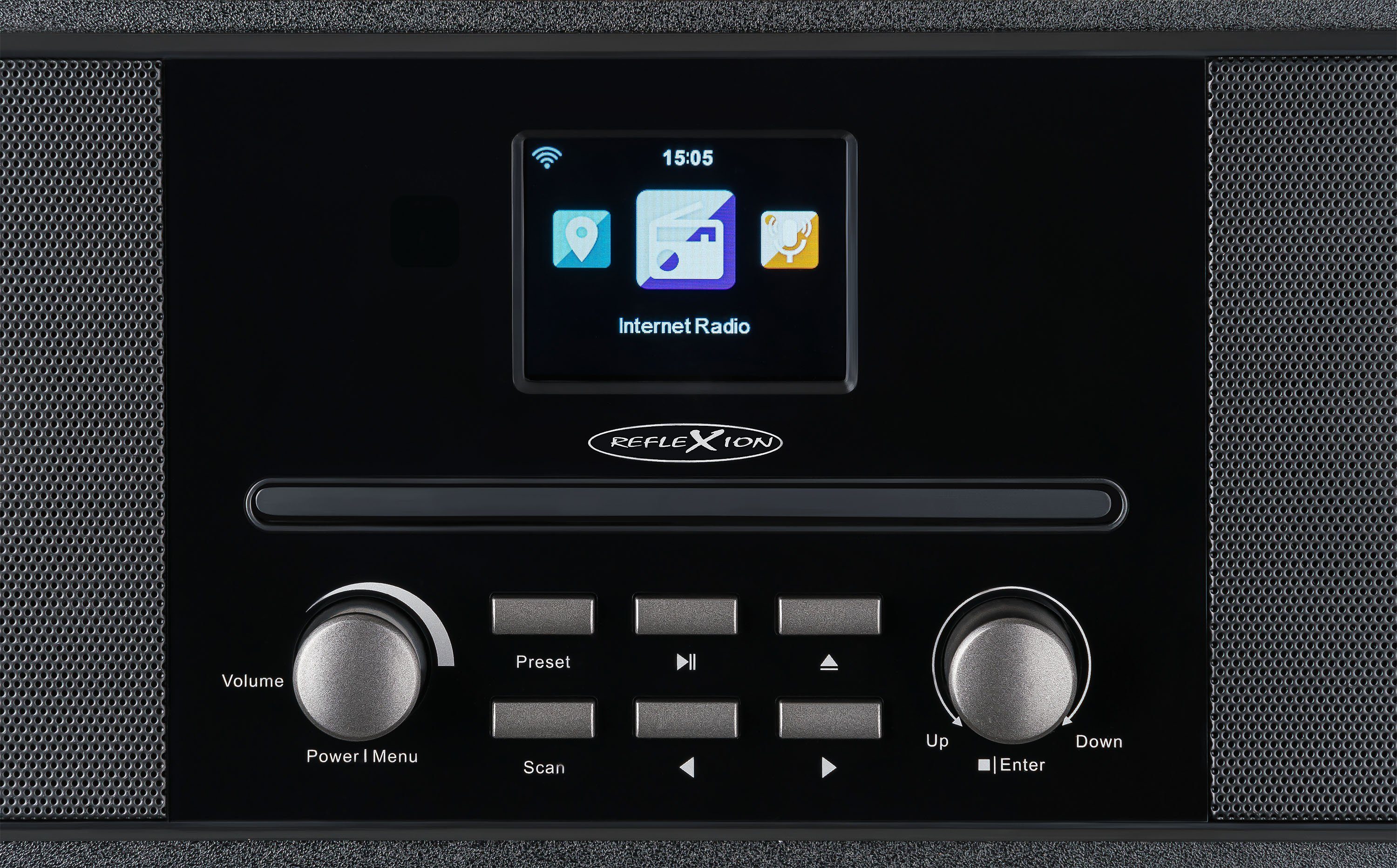Reflexion HRA19INT Internet-Radio (Digitalradio (DAB), 160 W, 2,4