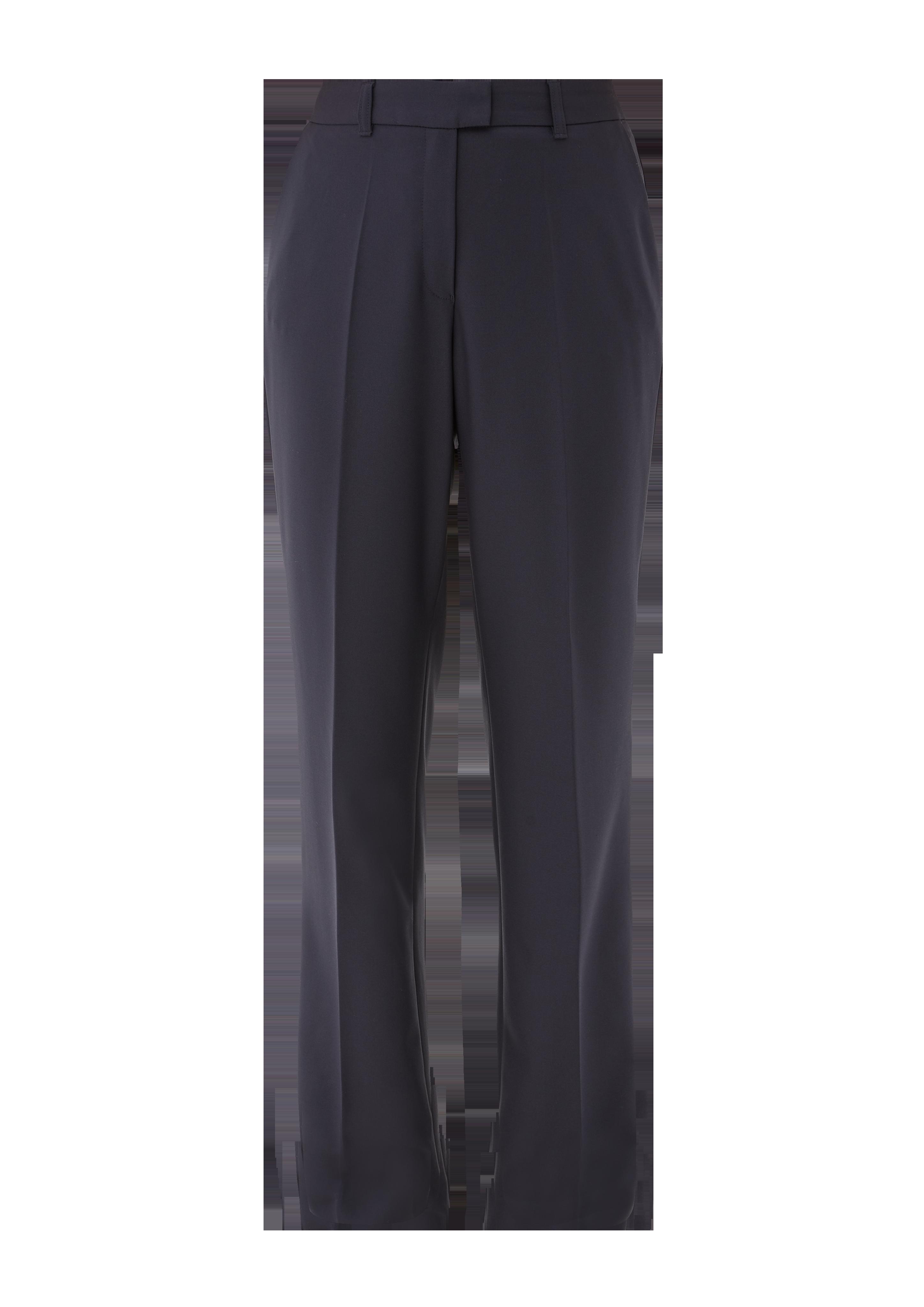 Regular: Hose aus Viskosecrêpe  2121863-5959