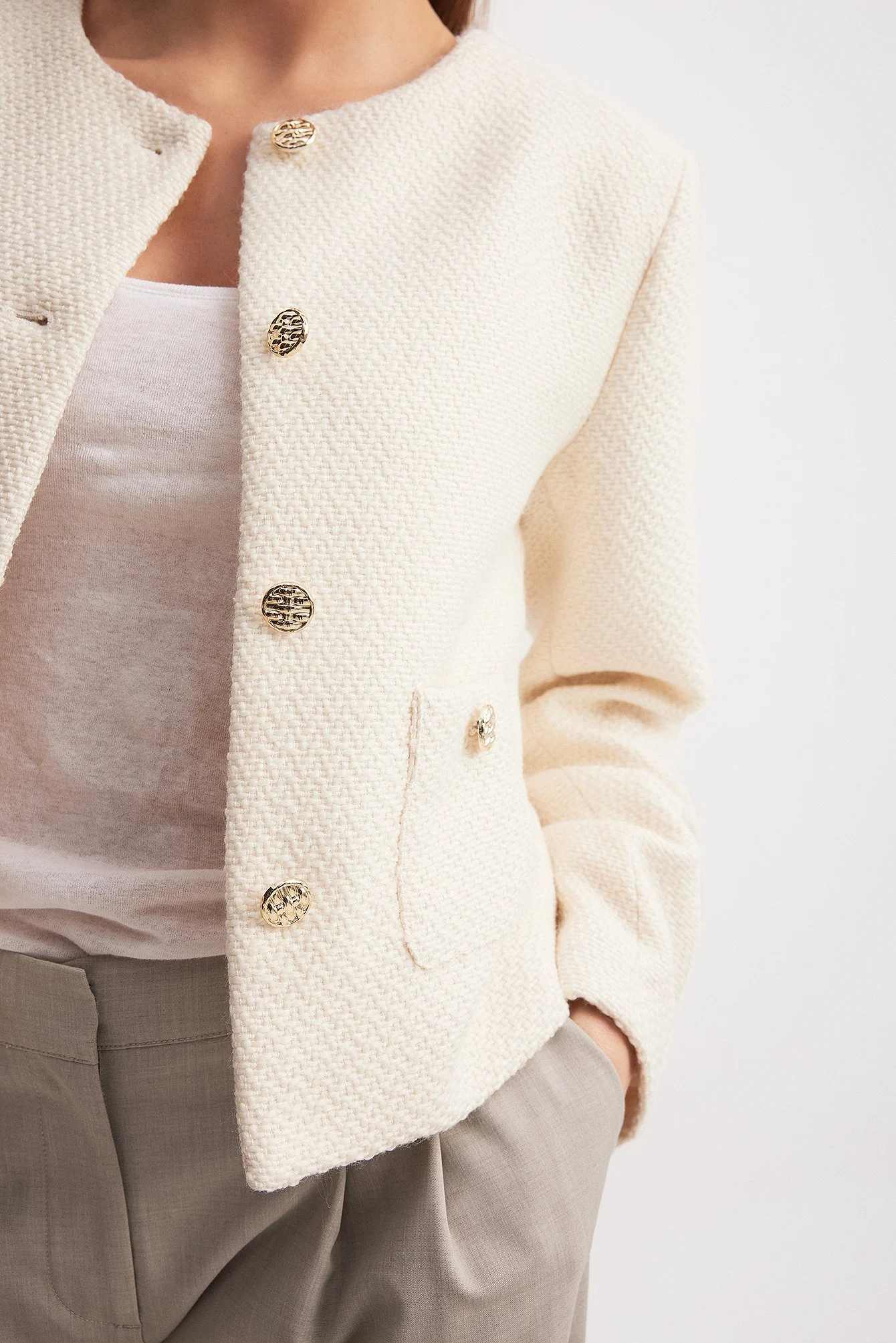 Tweed-Blazer