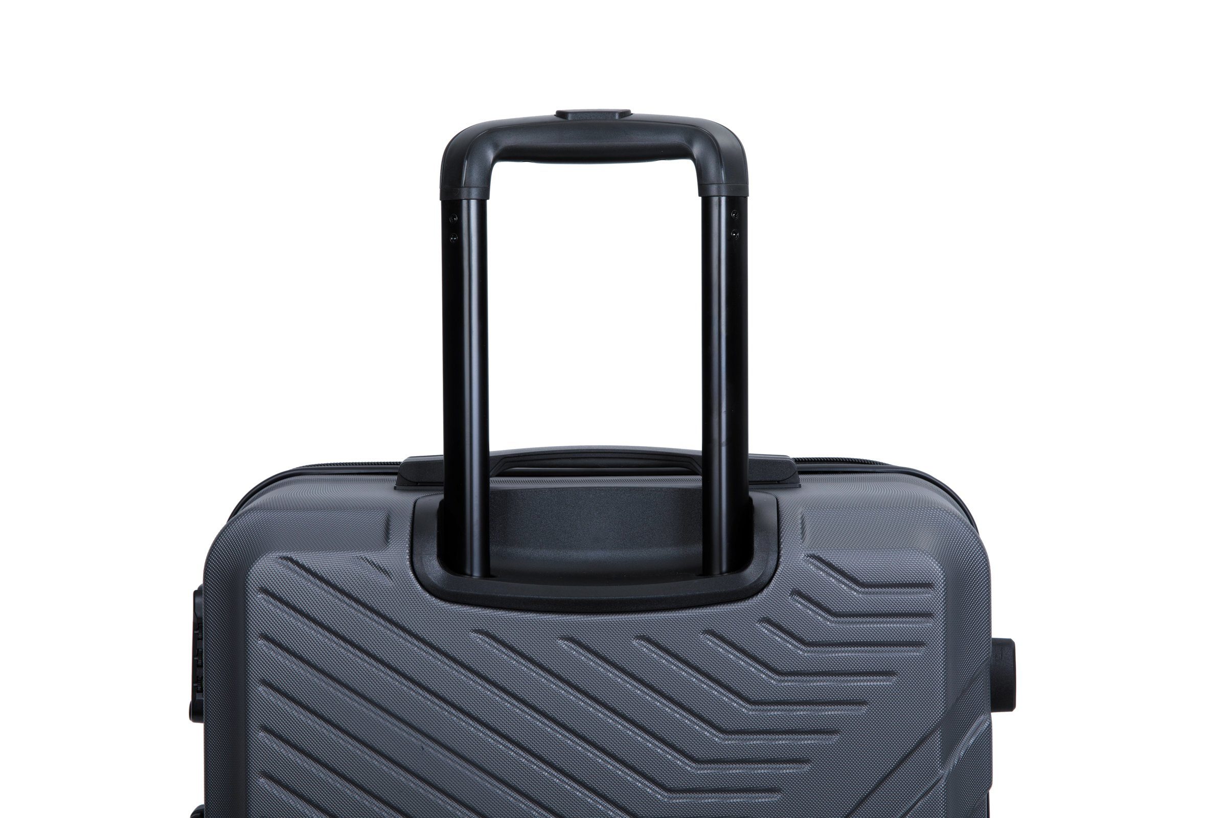 Travelhouse Trolleyset Bali, 4 Rollen, (Komplett Set, 3 tlg., 3-er Koffer Set), Inneinader stapelbar. Standfüße mit Hängefunktion M&L.
